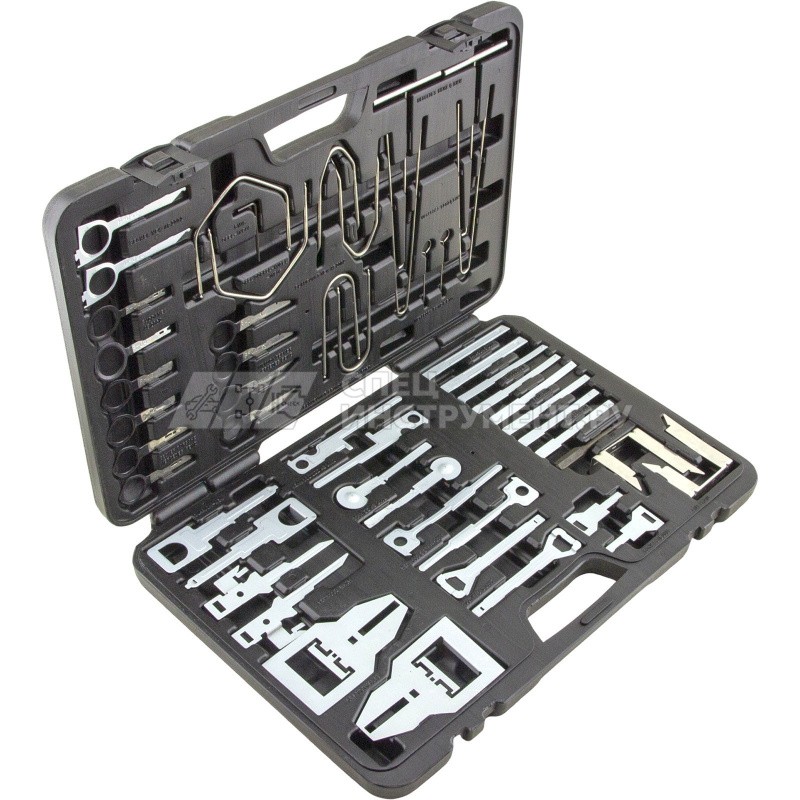 Набор приспособлений для демонтажа магнитол/радиоаппаратуры 52пр. LIGE LG-14981