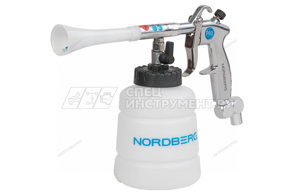 Пистолет моющий с гибкой вращающейся насадкой