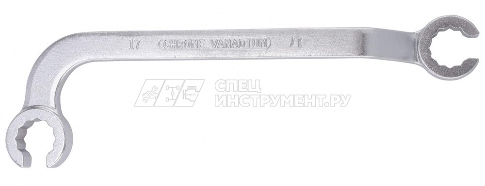 Ключ рожковый 12-гранный для топливных трубок, 17мм "AV Steel" AV-926014