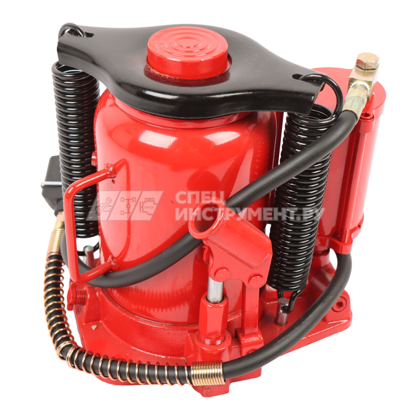 Домкрат пневмогидравлический 35т (h min-255мм, h max-405мм, ход штока-150мм) GTE /1/1