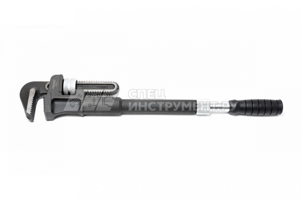 Ключ трубный с телескопической ручкой 18"(L 490-640мм,  100мм)
