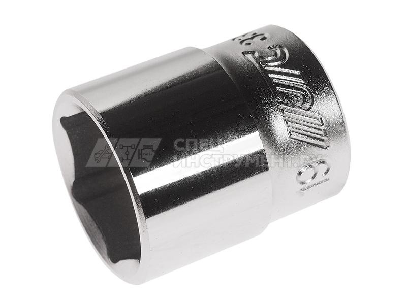 Головка 6-гранная 3/8" 19мм, длина 30мм