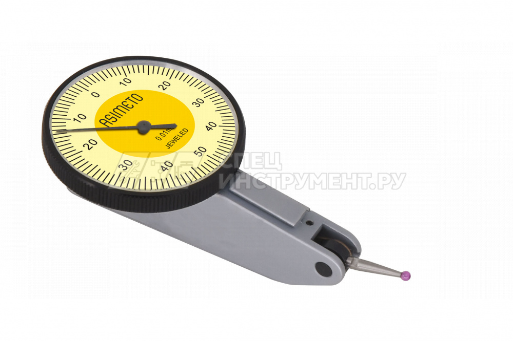 Индикатор рычажно-зубчатый 0,01 мм, горизонтальный 1 мм, 0-50-0, D32