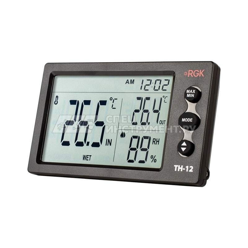 Термогигрометр RGK TH-12 с поверкой