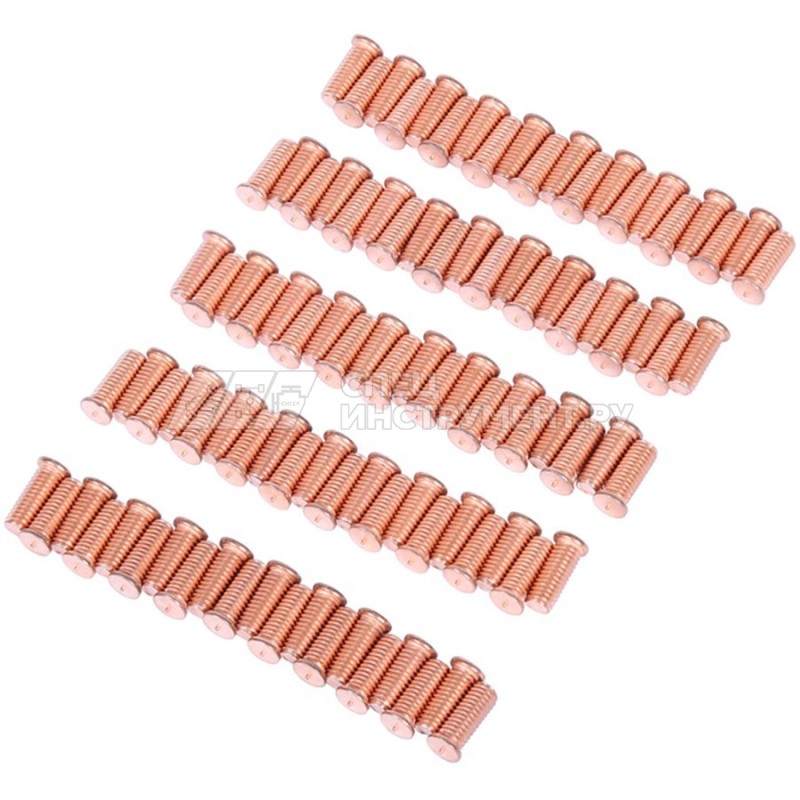 Болт омедненный для сварки, 100 шт. NORDBERG F016(M6)