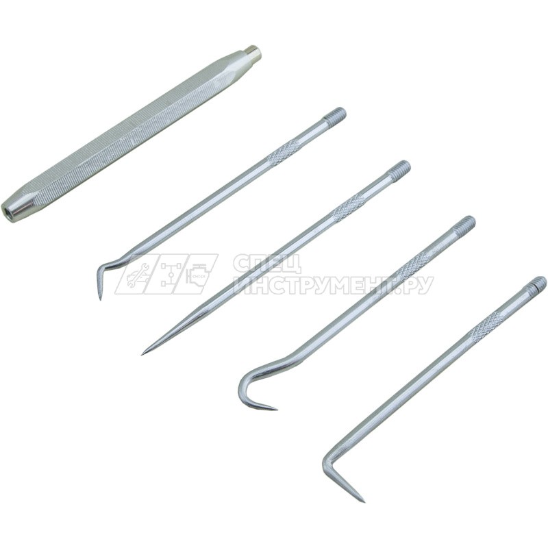 Набор крючков для демонтажа сальников и уплотнителей, 5пр.