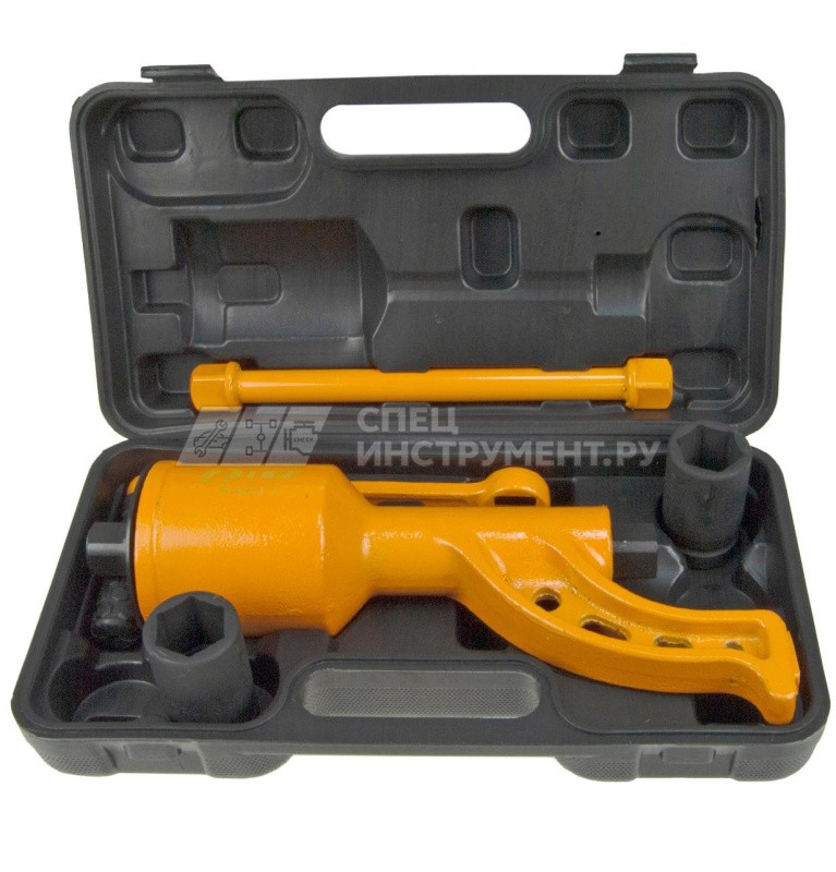 Гайковерт ручной с редуктором (Головки 32, 33мм, длина-330мм, 1:78, 6800Nm) LIGE LG-94817