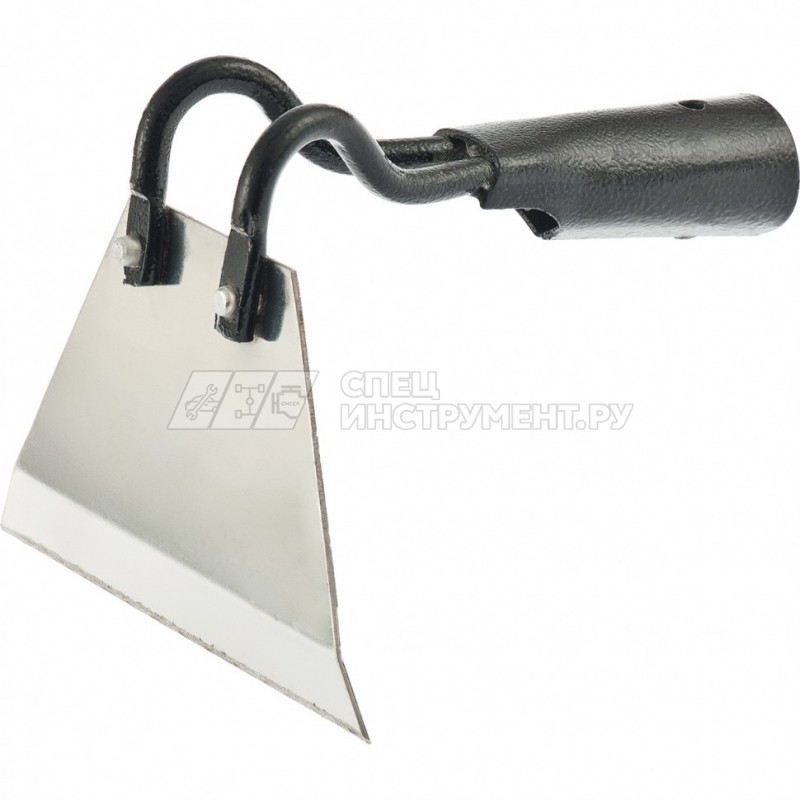 Мотыга из нержавеющей стали 80 х 150 мм без черенка
