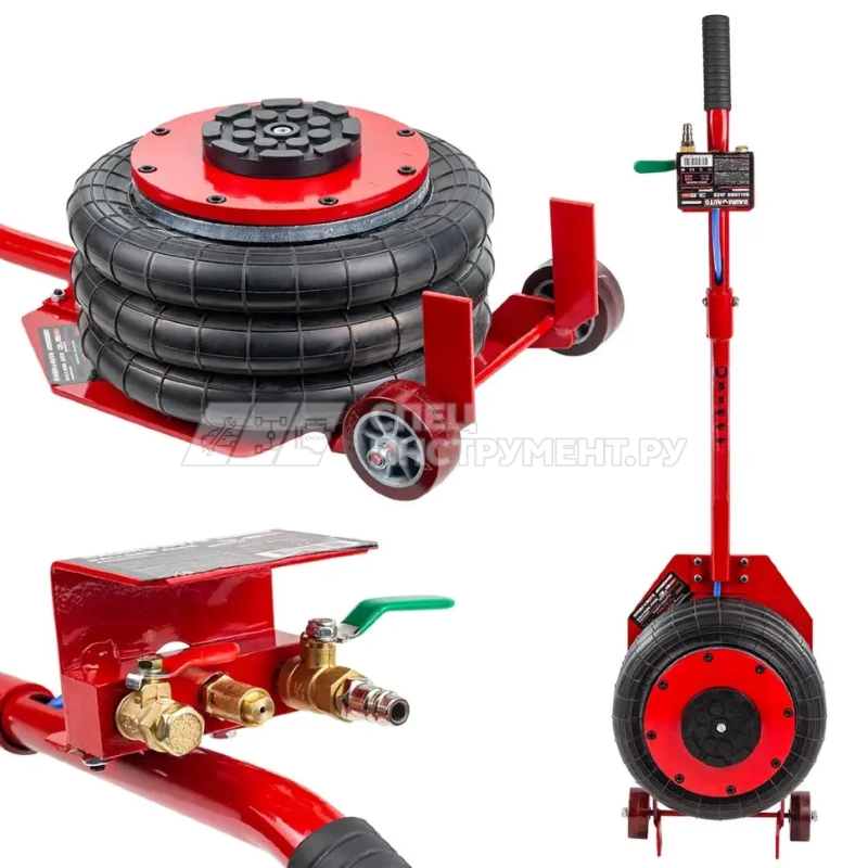 Домкрат подкатной пневматический 3,5т