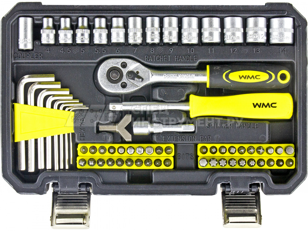 Набор wmc tools. Набор инструментов 130 предметов WMC. Набор инструментов 130 пр. 1/4 WMC Tools. WMC-20130. WMC Tools 20130.