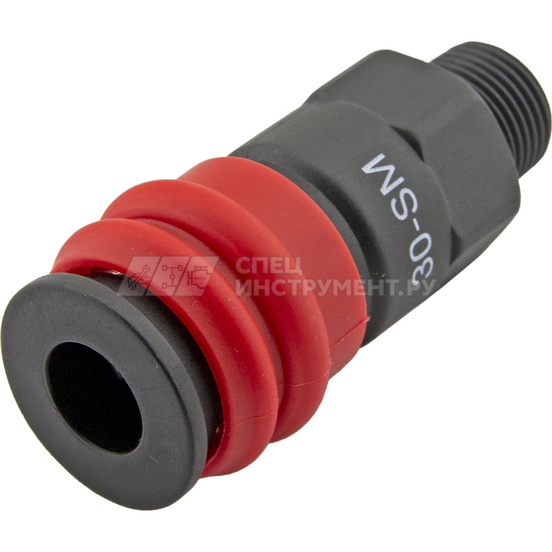 Быстроразъемное соединение 30SM 3/8 внешняя резьба
