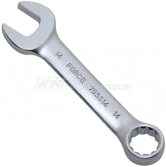 Ключ комбинированный короткий 14мм