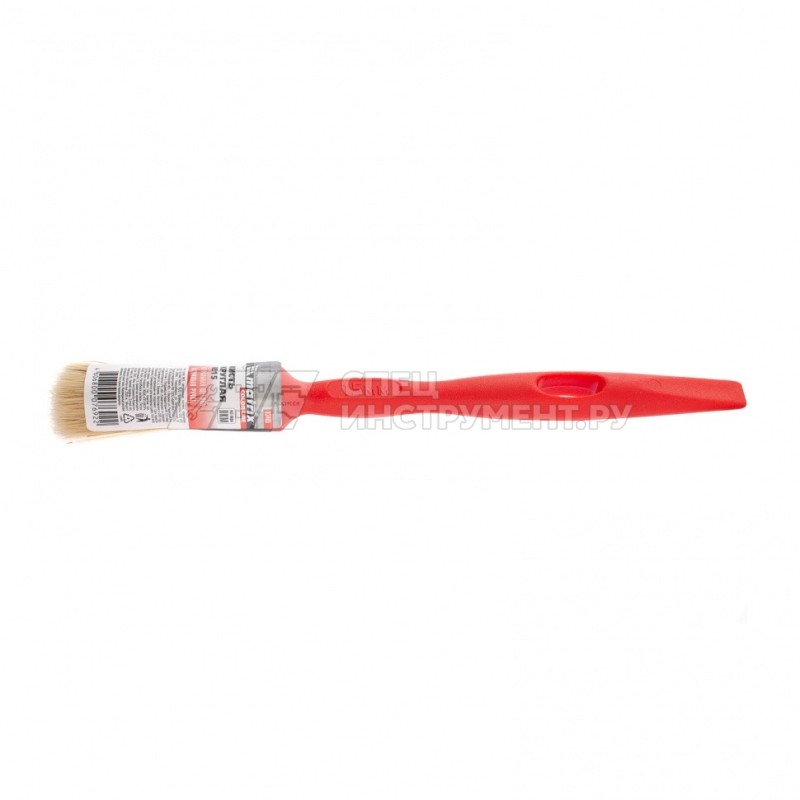 Кисть круглая №15, натуральная щетина, пластиковая ручка, Color line// Matrix