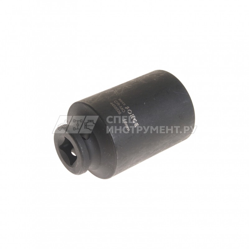 Головка торцевая RF-4458536: 1/2"DR 6-гранная ударная удлиненная 36мм
