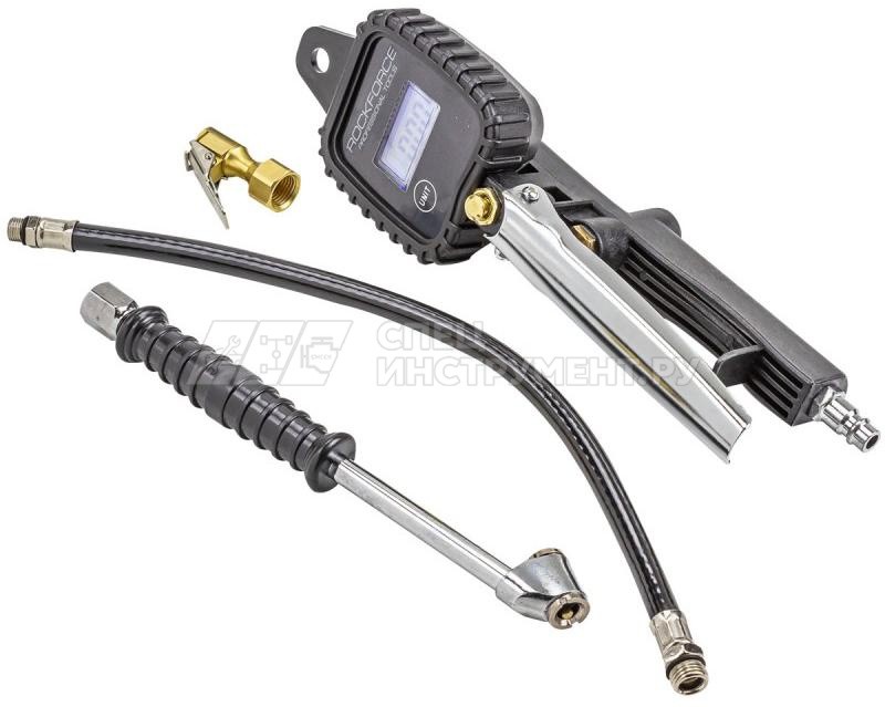 Пистолет для подкачки шин с цифровым манометром
