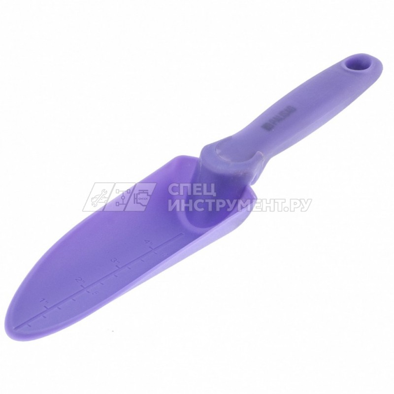 Совок посадочный узкий, 60х305 мм, пластиковый, гелевая рукоятка, NYLON SOFT// Palisad