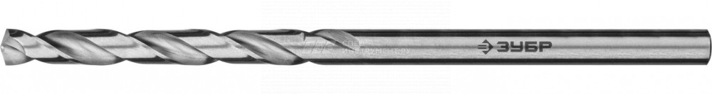 ЗУБР Проф-А 2.2х53мм, Сверло по металлу, сталь Р6М5, класс А