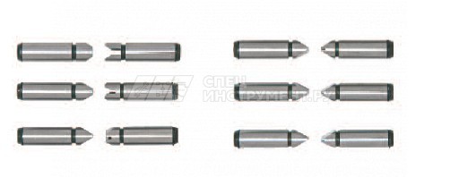 Набор сменных резьбовых вставок 0,4-7,0 мм/64-3,5 TPI для микрометров серии 132, 133, 136, 137