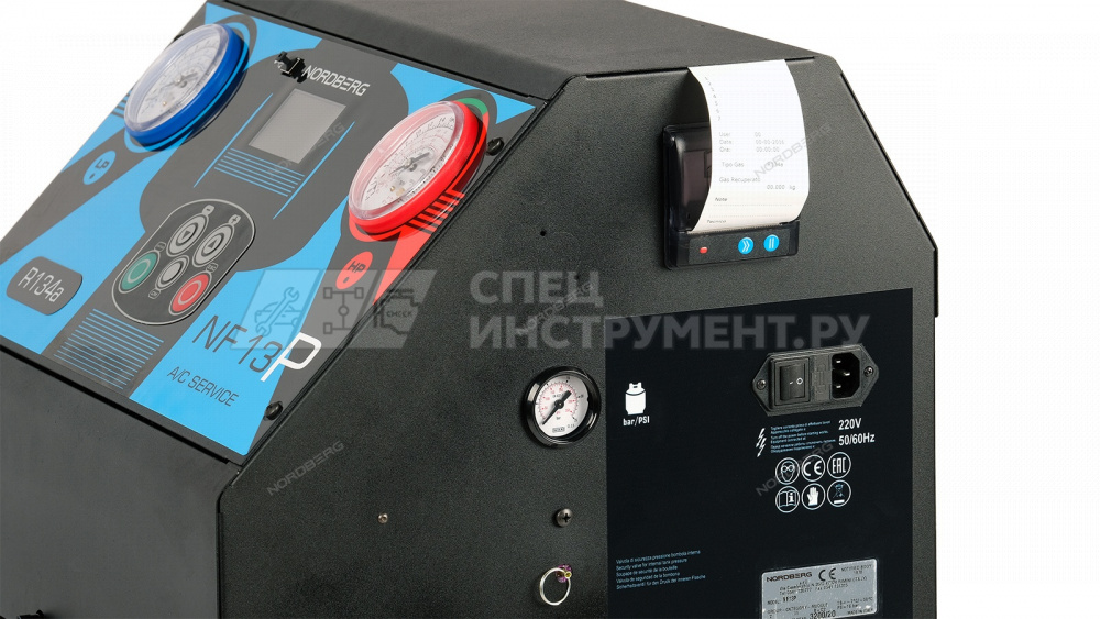 Установка NF13P автомат для заправки автомобильных кондиционеров с принтером