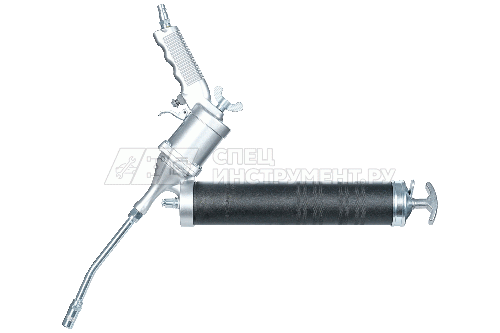 NORDBERG Шприц NO3401 плунжерный пневматический  для густой смазки, 400мл, с поворотом рукоятки
