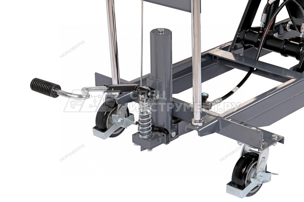 Стол подъемный гидравлический 1000 кг для АКБ электромобиля, двойные ножницы