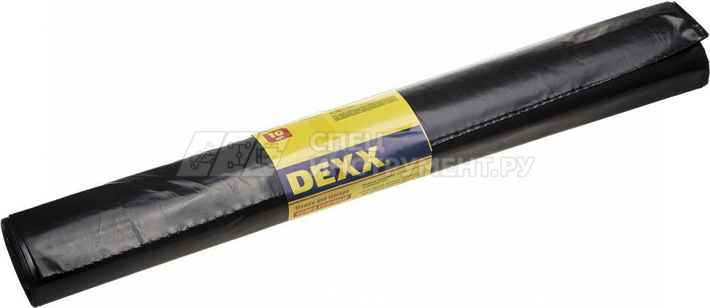 Мешки для мусора DEXX особопрочные, черные, 180л, 10шт