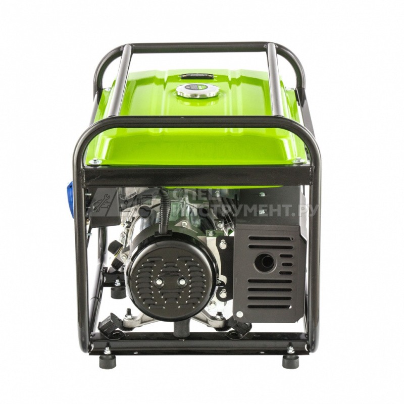Генератор бензиновый БС-6500, 5,5 кВт, 230В, 4-х такт., 25 л, ручной стартер// Сибртех