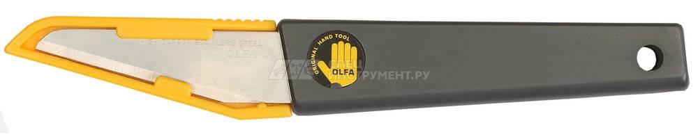 Нож OLFA хозяйственный малый с пластиковой ручкой и магнитным чехлом
